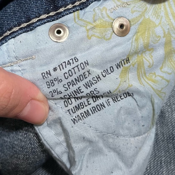 Maurices Y2K Low Rise Thick Stitch Bootcut Flare Flap Pocket Jeans - Picture 10 of 11